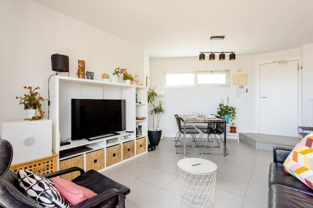 El Medano Beachfront Triplex Penthouse With Pool, Rooftop, Sea View Luaran gambar