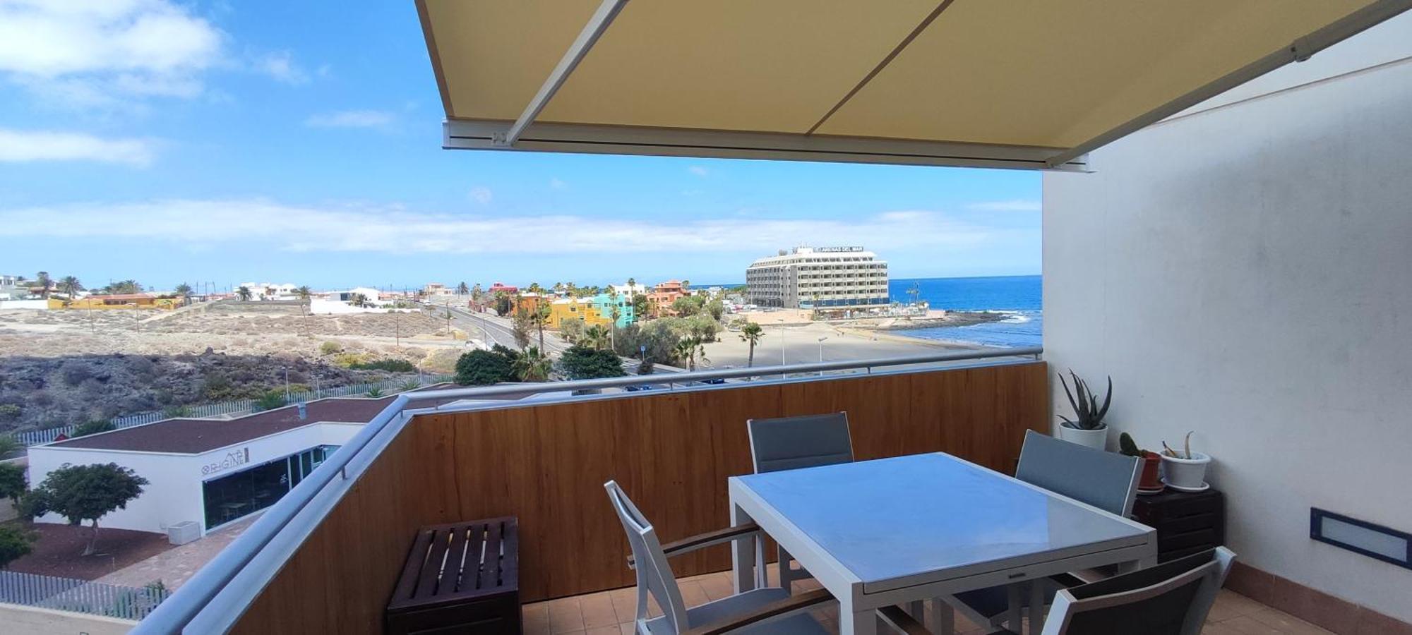El Medano Beachfront Triplex Penthouse With Pool, Rooftop, Sea View Luaran gambar